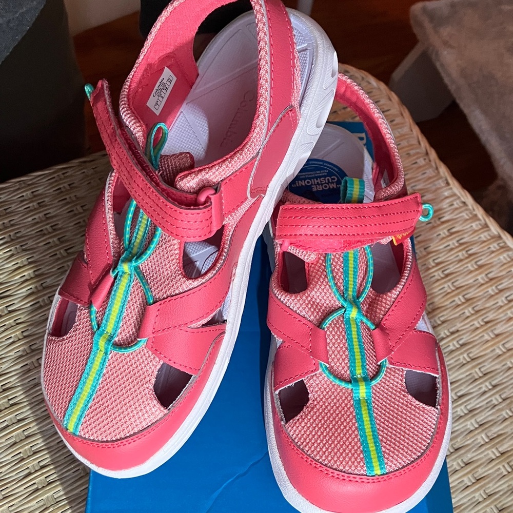 Columbia Wide Width Leather Sandals